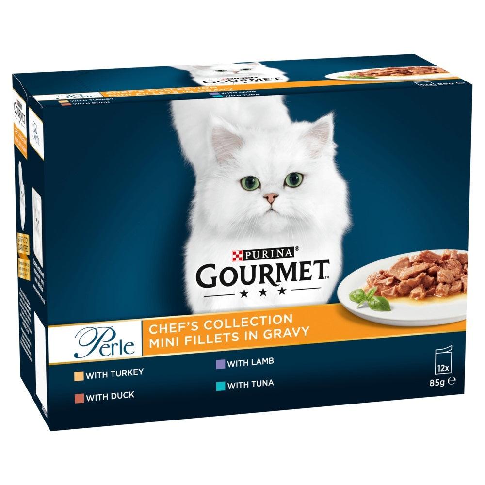 Gourmet Perle Chef Collection 4x12x85g - North East Pet Shop Gourmet