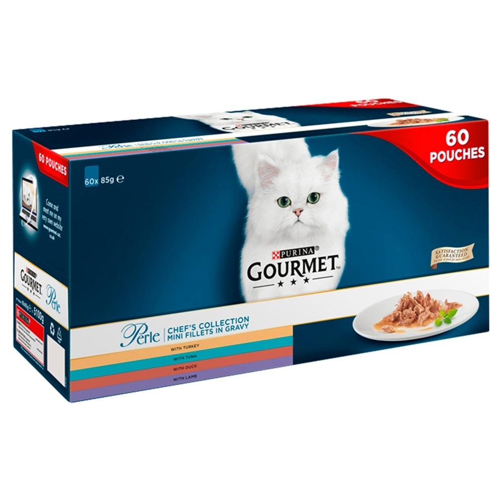 Gourmet Perle Chef Collection 60x85g - North East Pet Shop Gourmet