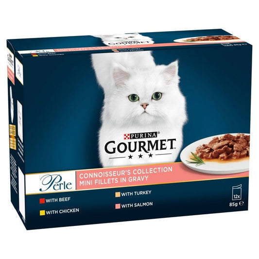 Gourmet Perle Conn Collection 12 x 85g - North East Pet Shop Gourmet