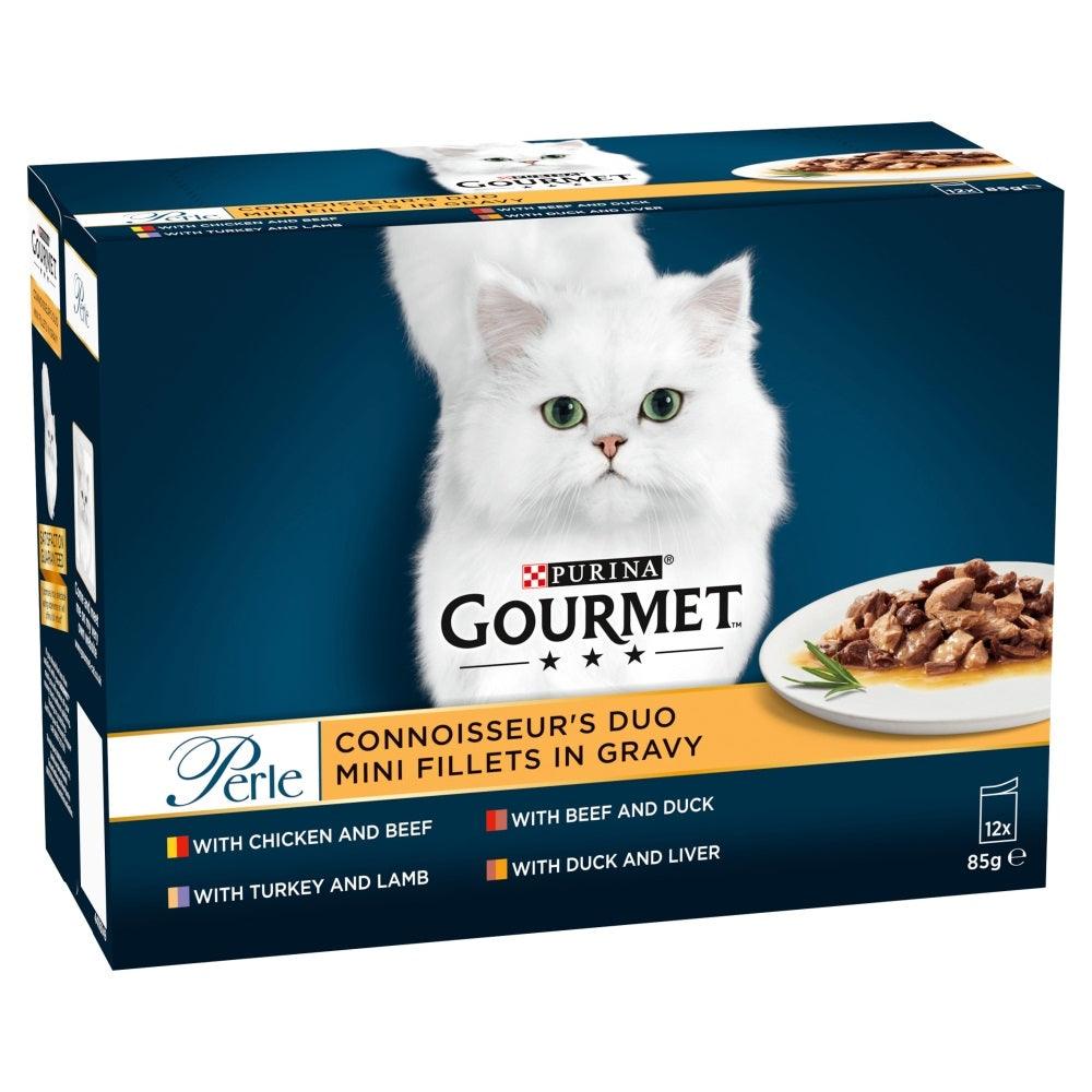 Gourmet Perle Connisseur Duo 12 x 85g - North East Pet Shop Gourmet