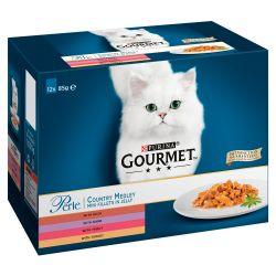 Gourmet Perle Country Medley in Jelly Turkey, Trout, Duck & Game, 85g - North East Pet Shop Gourmet