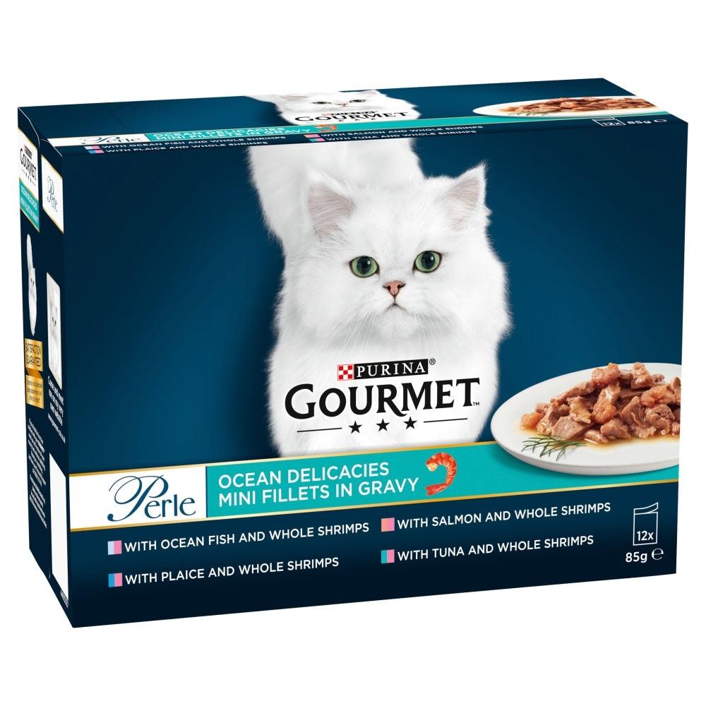 Gourmet Perle Ocean Delicacies 4x12x85g - North East Pet Shop Gourmet