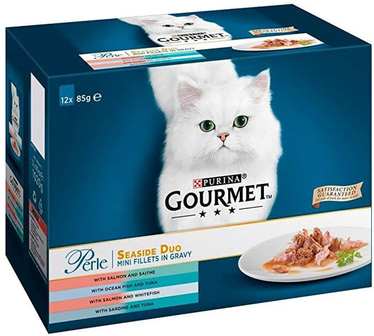 Gourmet Perle Seaside Duo Gravy 4x12x85g - North East Pet Shop Gourmet