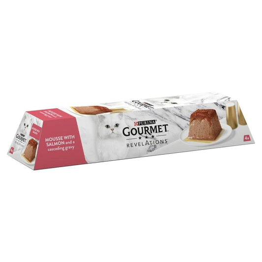 Gourmet Revelation Mousse Salmon 6x4x57g - North East Pet Shop Gourmet