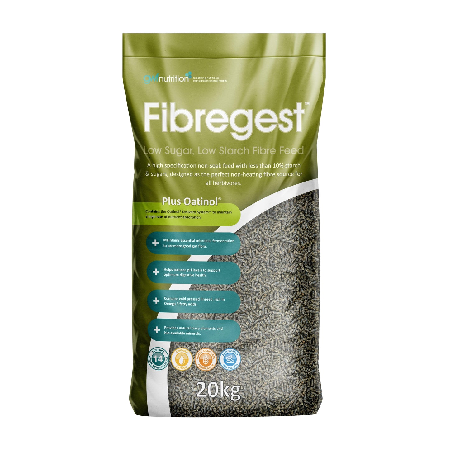 Growell Feeds Fibregest - North East Pet Shop GWF Nutrition