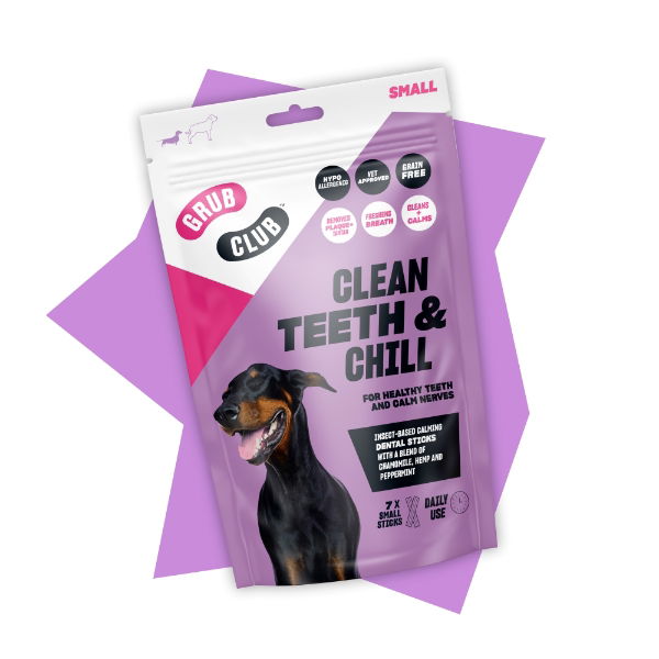 Grub Club Clean Teeth & Chill Dog Treats 175g - North East Pet Shop Grub Club