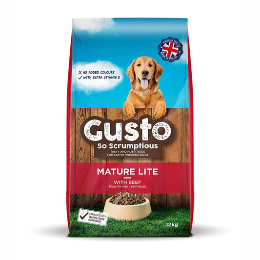 Gusto Mature Lite - North East Pet Shop Gusto