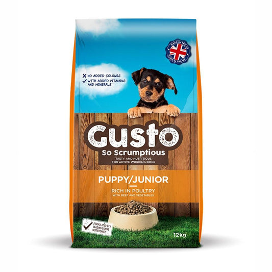 Gusto Puppy Junior - North East Pet Shop Gusto