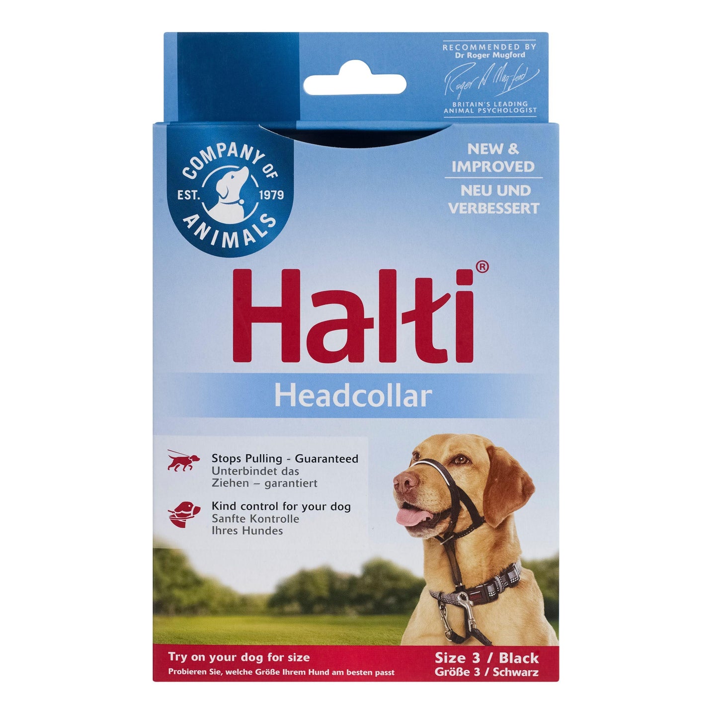 Halti Headcollar Black Size 3 - North East Pet Shop Halti