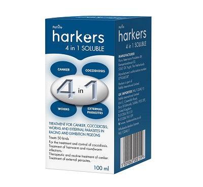 Harkers 4 In 1 Soluble - North East Pet Shop Harkers
