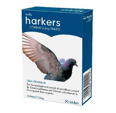 Harkers Coxi Tabs 50 Tablets - North East Pet Shop Harkers