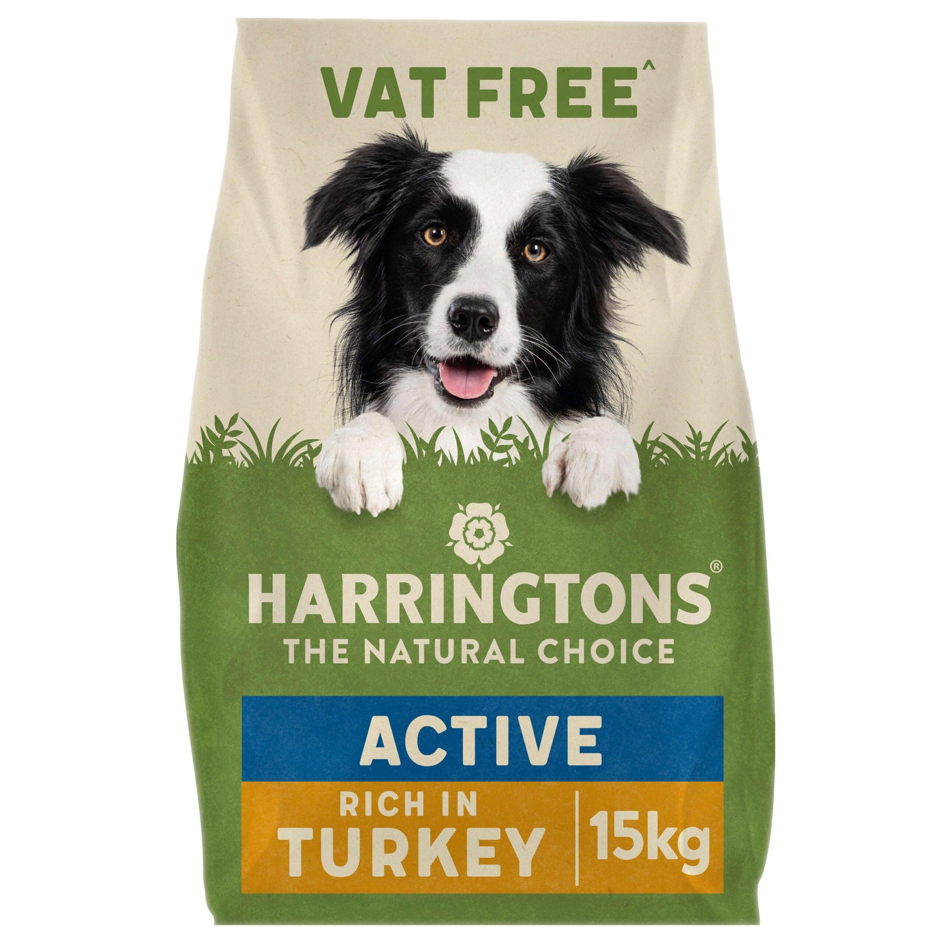 Harringtons Active Worker Complete Turkey & Rice, 15kg - North East Pet Shop Harringtons