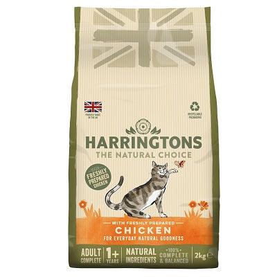 Harringtons Cat Adult Chicken 4x2kg - North East Pet Shop Harringtons