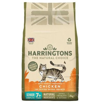 Harringtons Cat Senior Chicken 4x2kg - North East Pet Shop Harringtons