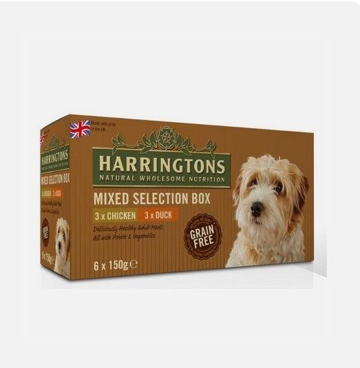 Harringtons Complete Wet Mixed Box 6x150g - North East Pet Shop Harringtons