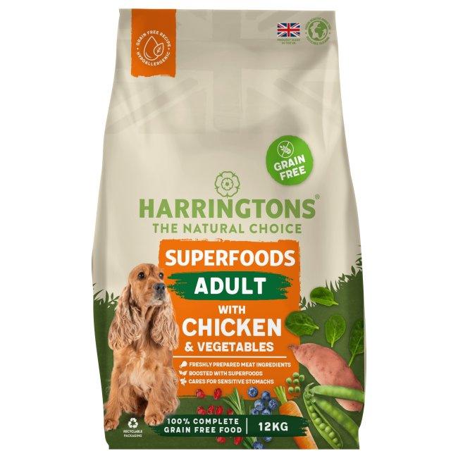 Harringtons Dog Grain Free Superfood Chicken - North East Pet Shop Harringtons