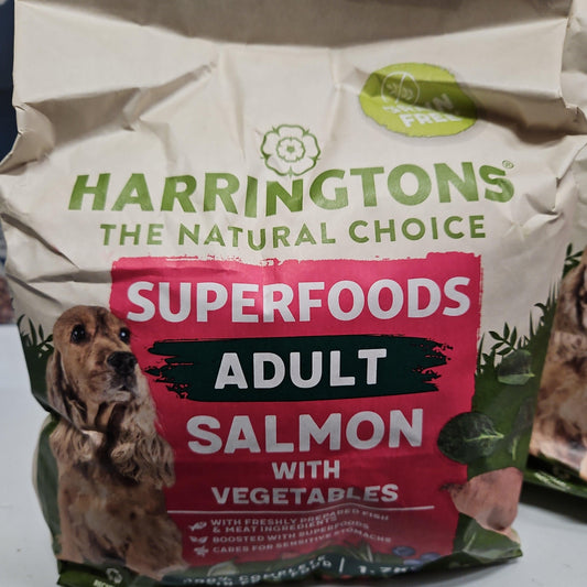 Harringtons Dog Grain Free Superfood Salmon 1.7kg - North East Pet Shop Harringtons