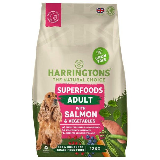 Harringtons Dog Grain Free Superfood Salmon - North East Pet Shop Harringtons