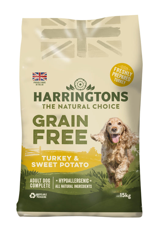 Harringtons Dog Grain Free Turkey - North East Pet Shop Harringtons