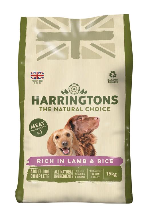 Harringtons Dog Lamb & Rice - North East Pet Shop Harringtons