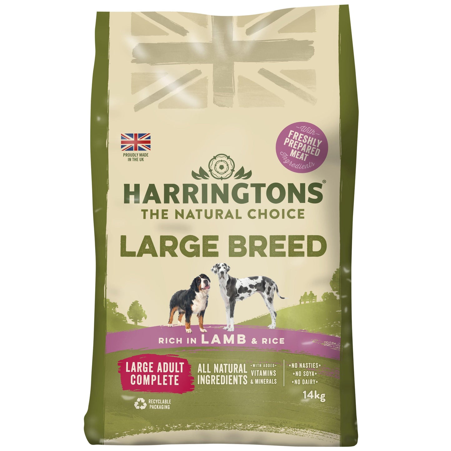 Harringtons Dog Large Breed Lamb - North East Pet Shop Harringtons