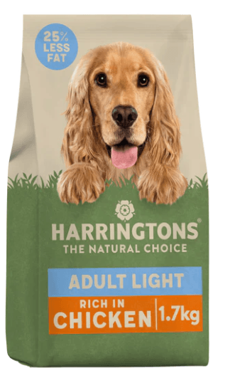 Harringtons Dog Light Chicken 4x1.7kg - North East Pet Shop Harringtons