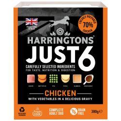 Harringtons Just 6 Chicken 380g - North East Pet Shop Harringtons