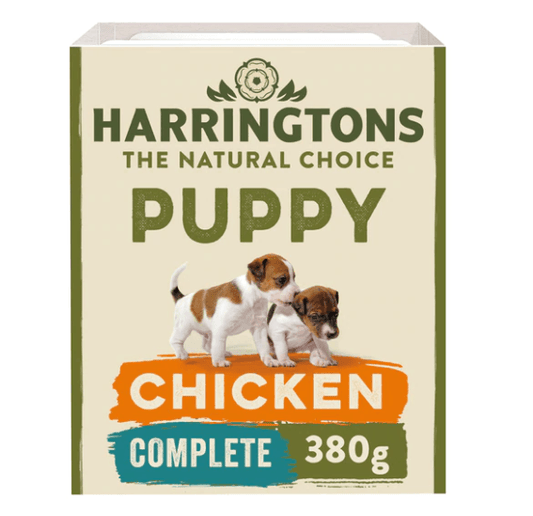 Harringtons Puppy Wet Chicken 8x380g - North East Pet Shop Harringtons