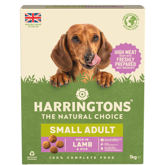 Harringtons Small Dog Lamb 5x1kg - North East Pet Shop Harringtons