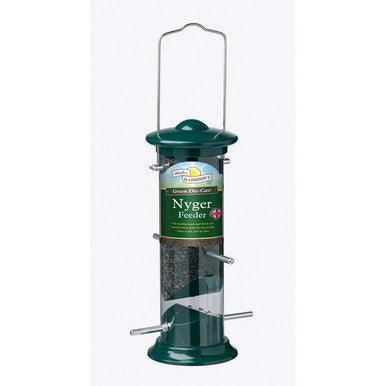 Harrisons Green Die Cast Nyger Feeder 20cm - North East Pet Shop Harrisons