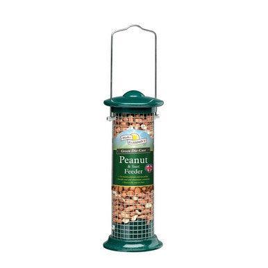Harrisons Green Die Cast Peanut & Suet Feeder 20cm - North East Pet Shop Harrisons