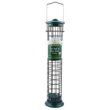 Harrisons Green Die Cast Suet Roll and Fat Ball Feeder 40cm - North East Pet Shop Harrisons