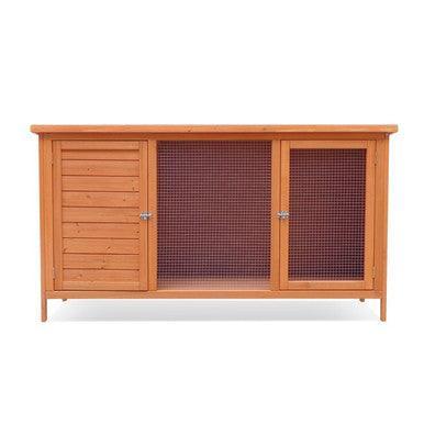 Harrisons Hawkshead Single Hutch on legs natural 152x52x83cm - North East Pet Shop Harrisons