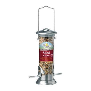 Harrisons Steel Die Cast Seed Feeder 20cm - North East Pet Shop Harrisons