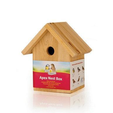 Harrisons Wooden Nest Box Apex 32mm Hole - North East Pet Shop Harrisons
