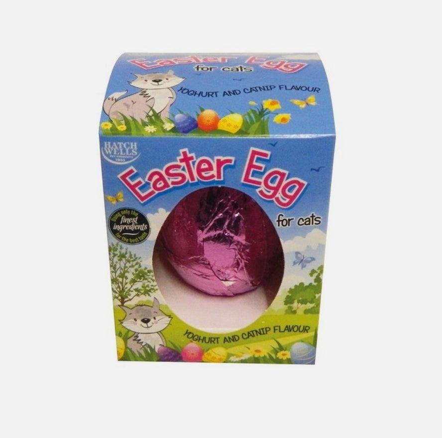 Hatchwells Cat Yoghurt Drop/Catnip Easter Egg 40g - North East Pet Shop Hatchwells