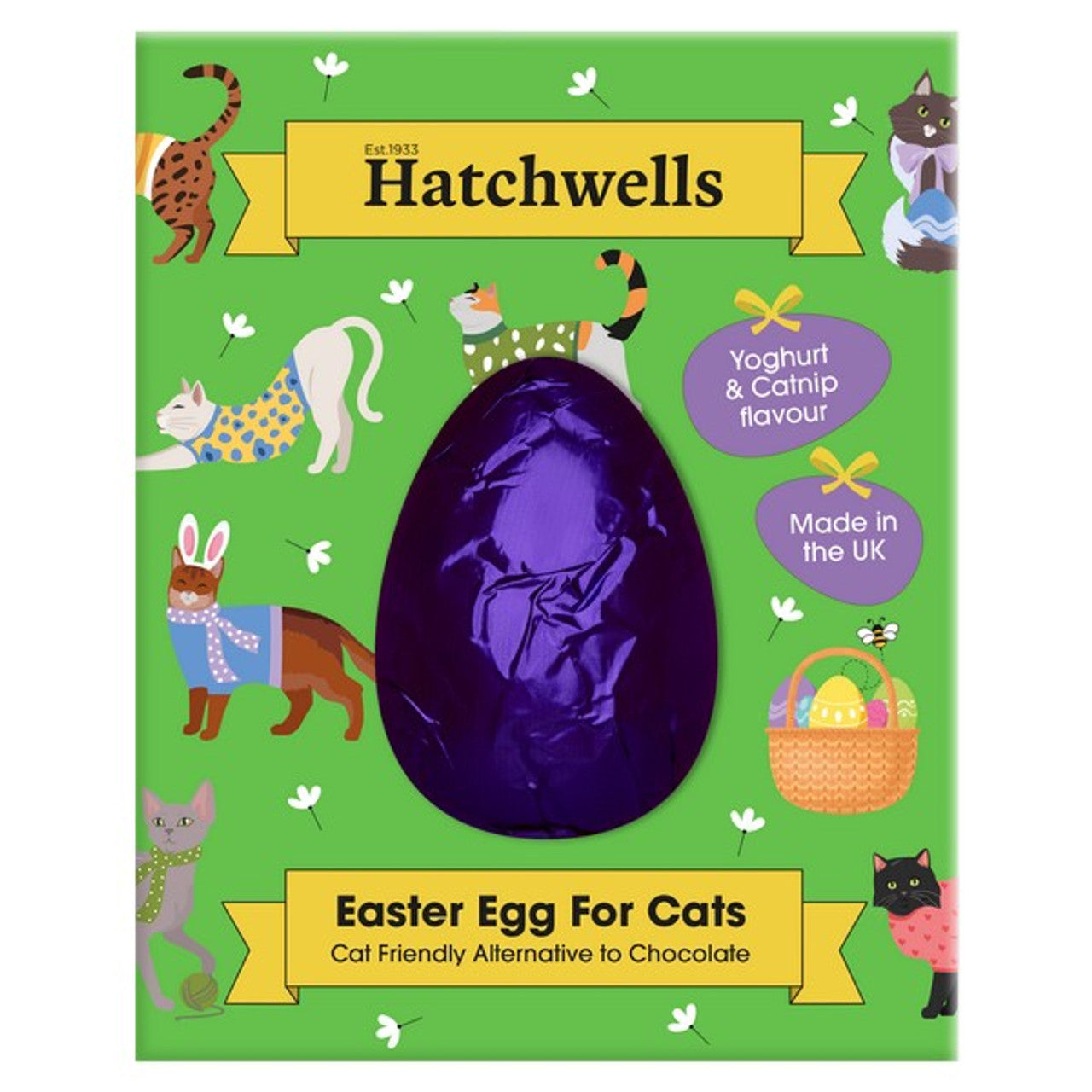 Hatchwells Easter Egg for Cats 50g - North East Pet Shop Hatchwells