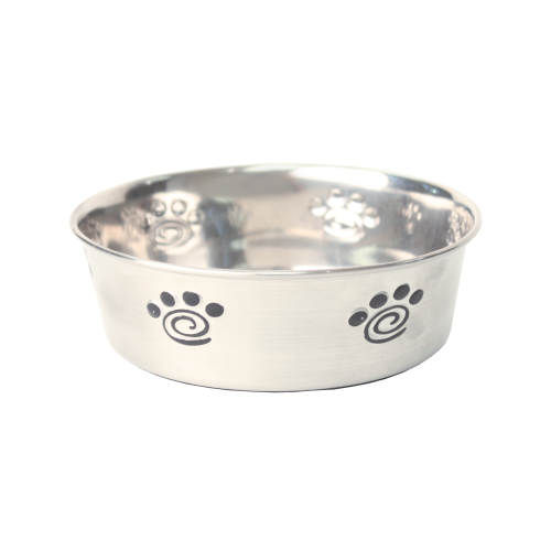 Heavy Duty Non Slip Paw Bowl 23cm - North East Pet Shop Happy Pet