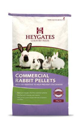 Heygates Commercial Rabbit Pellets with Coccidiostat 20kg - North East Pet Shop Heygates