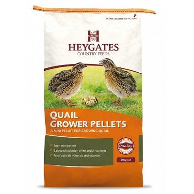 Heygates Quail Grower Pellets - North East Pet Shop Heygates