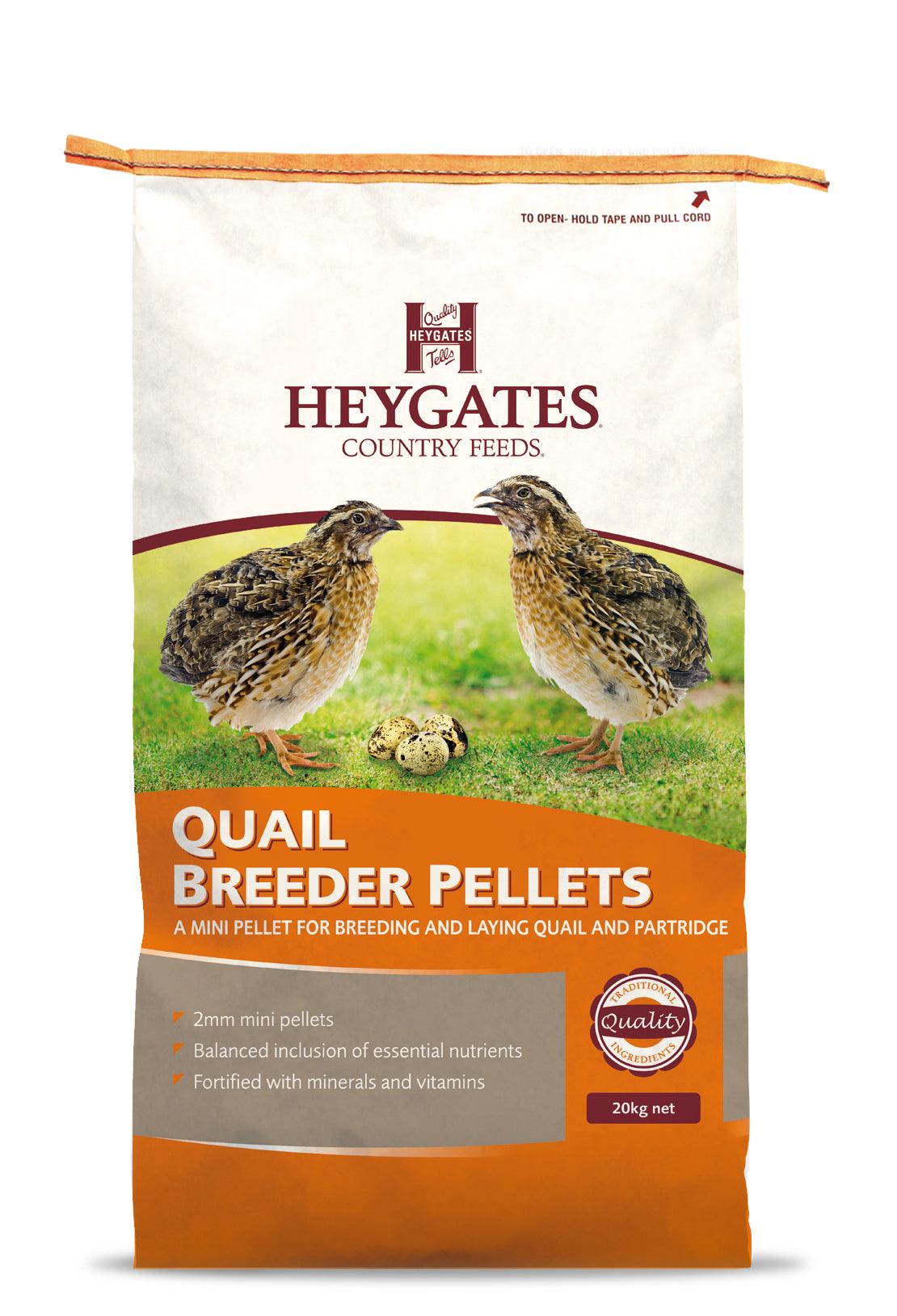 Heygates Quail Layer/Breeder Pells - North East Pet Shop Heygates