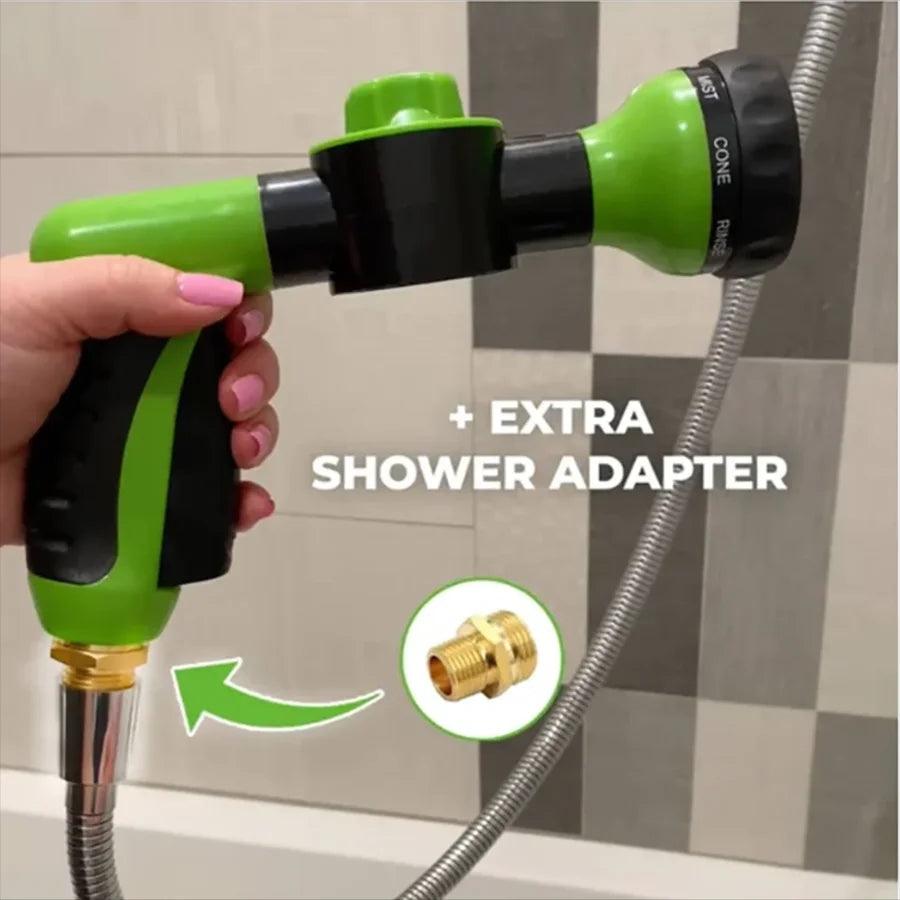 High Pressure Spray Nozzle - Shower Gun - North East Pet Shop North East Pet Shop