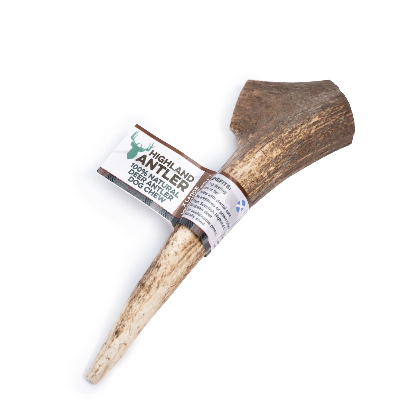 Highland Antler Jumbo Chew - North East Pet Shop Antos