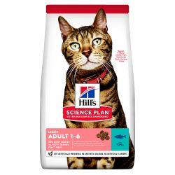 Hill's Science Plan Adult Light Dry Cat Food Tuna Flavour, 1.5kg - North East Pet Shop Hill's