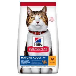 Hill's Science Plan Mature 7+ Adult Dry Cat Food Chicken Flavour, 10kg - North East Pet Shop Hill's