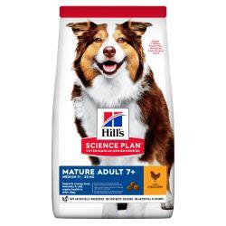 HILL'S SCIENCE PLAN Mature Adult Medium Dry Dog Food Chicken, 14kg - North East Pet Shop Hill's