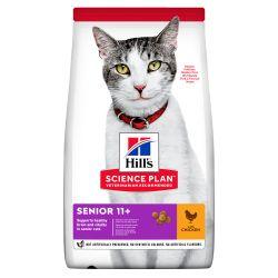 HILL'S SCIENCE PLAN Senior 11+ Dry Cat Food Chicken, 1.5kg - North East Pet Shop Hill's