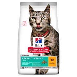 Hills Science Plan Adult Perfect Weight Dry Cat Food Chicken Flavour, 1.5kg - North East Pet Shop Hill's