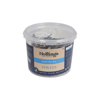 Hollings From the Sea - Sprats Tub 500g Bucket - North East Pet Shop Hollings