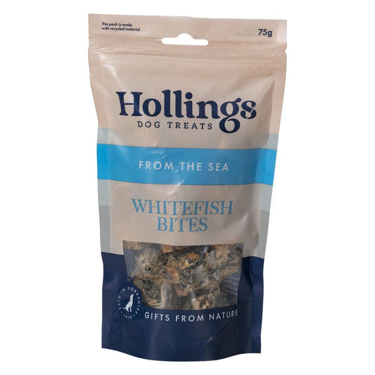 Hollings Whitefish Bites 75g - North East Pet Shop Hollings